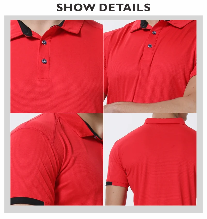 Customizable Diy Logo Quick-drying Polo Shirt For Men & Women Hiking Cycling Camping Outdoor Sports Group Clothing