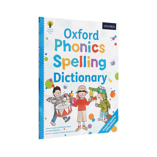 1 Book Oxford Phonics Spelling Dictionary English Learning Picture Book Tool for 3-12 Years Old Children