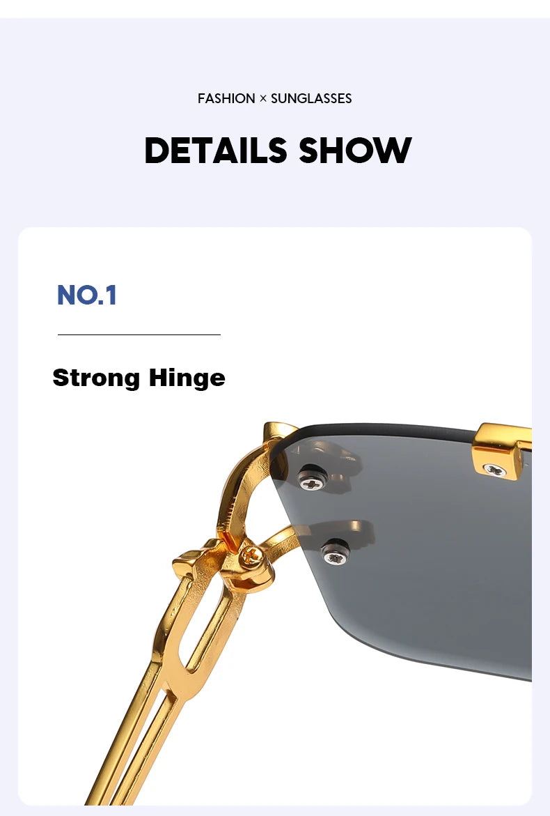 Fashion Square Sunglasses UV400 Unisex