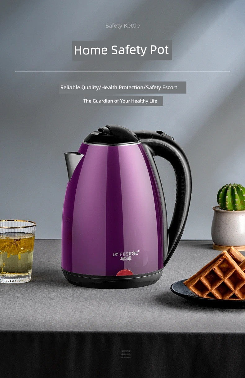 Positive Hemisphere 2L Electric Kettle Oven Mitts 304 Stainless Steel Automatic Power off and Food Grade