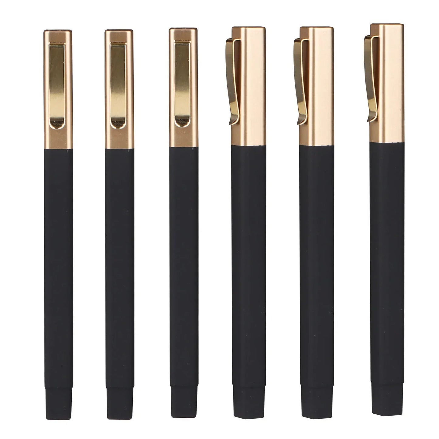 100pcs Free Custom Logo Square Ballpoint Pens ABS Material for Promotional Advertising Gift Pen