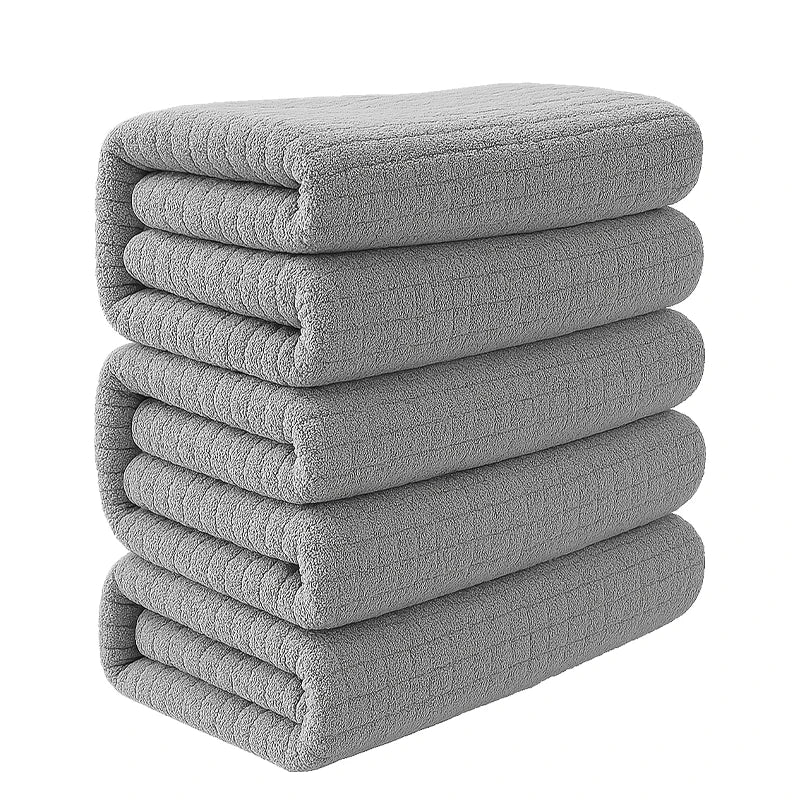 1-4pcs Hotel luxury cotton towels Bamboo Fiber Towels Sets Home Bath Towels Adults