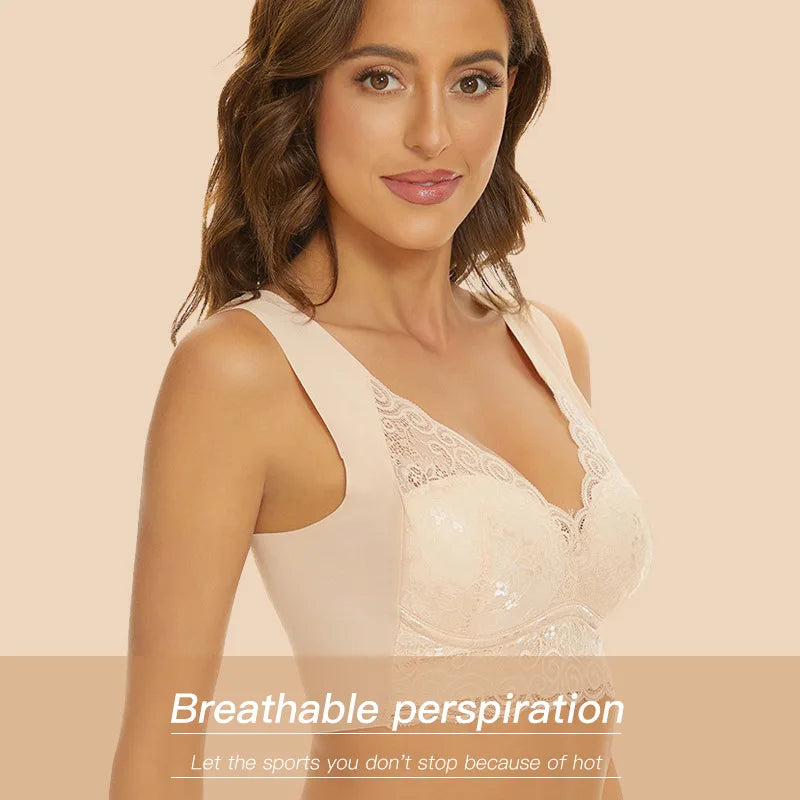 Free Wire Brassiere For Women Push Up Padding Sexy Lace