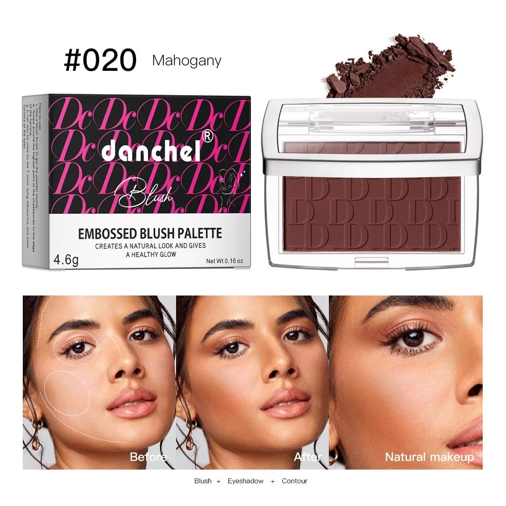 Soft Blusher Matte Natural Cheek Brighten Face Makeup