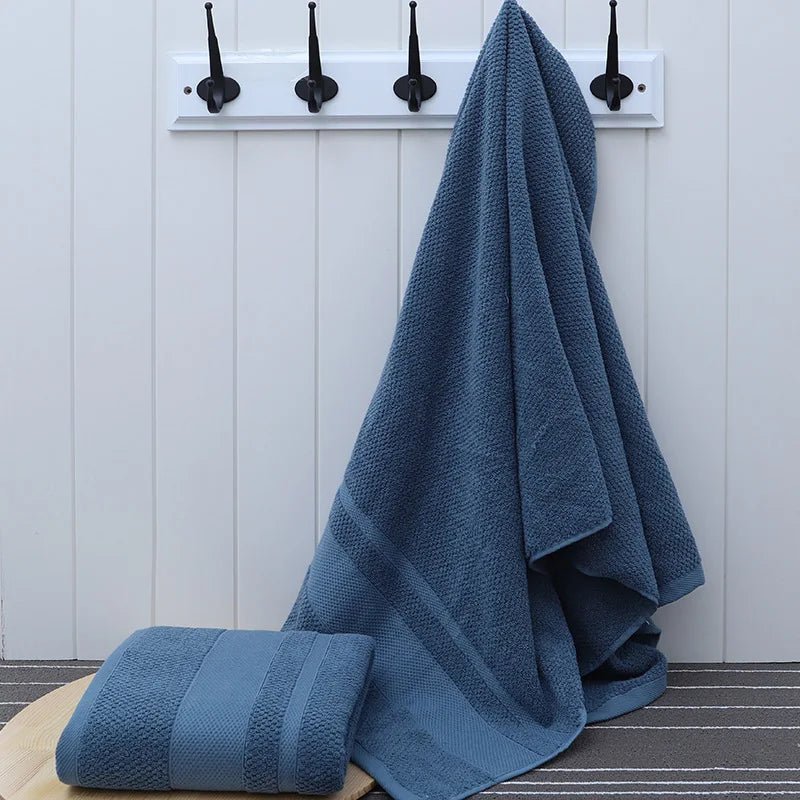 70*140cm Home Bathroom Cotton Bath Towel Absorbent