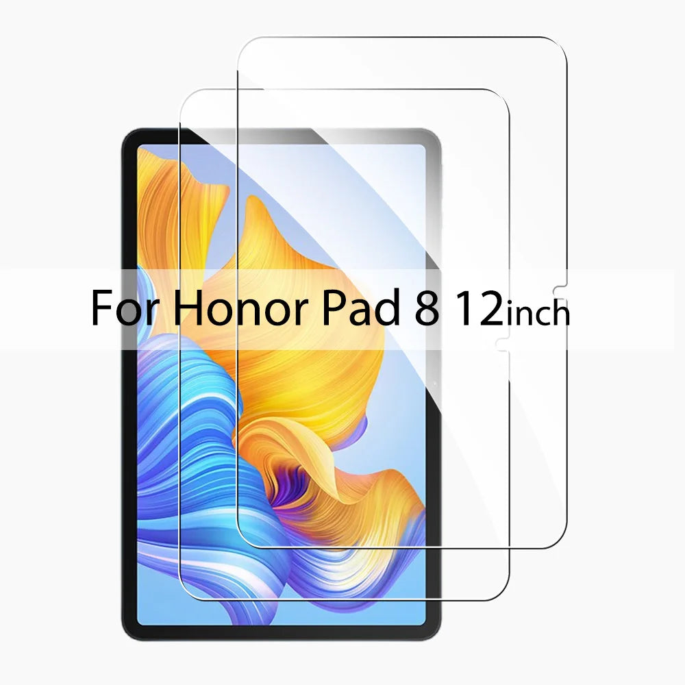 2PCS Tempered Glass Screen Protector for honor pad x9 x8 Pro Lite honor pad x9 9 8 7 6 x6 x7 Tablet Accessories Film