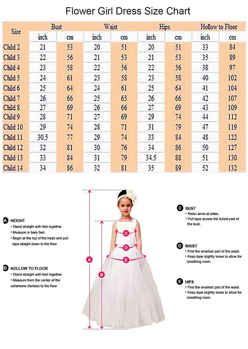 Elegant Puffy Sleeves Flower Girl Dresses for Wedding Robe A-Line First Communion Pageant Party Gowns