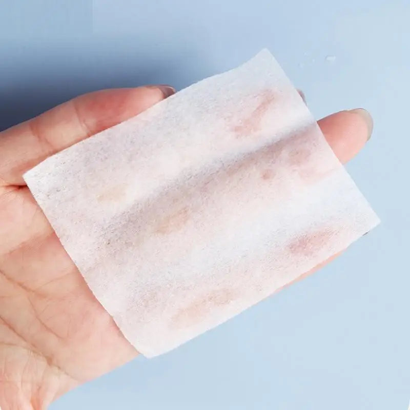 50/100PCS Thin Soft Cotton Pads Stretch Disposable for Face Wash Nail Polish Remover Cosmetic Makeup Tools