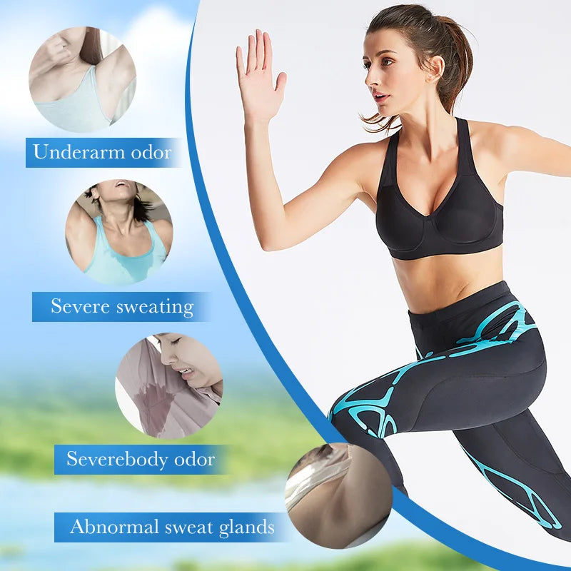 BIOAQUA White Rice Infused Roll-On Deodorant Whitening Formula Remove Sweat Odor Long Lasting Fragrance Underarm Treatment
