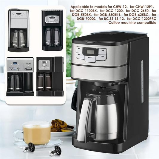【Price-Drop!】4 Pcs Coffee Maker Brew Basket Bottom Stopper Replacement With Spring For Cuisinart Machines-Replacement Parts