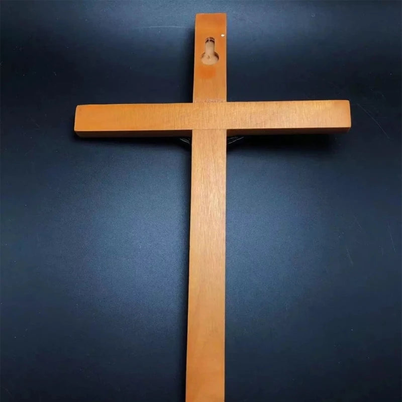 Catholic Jesus Christian Wall Hanging Cross Prayer Religious Ornaments Gift Church Decoration