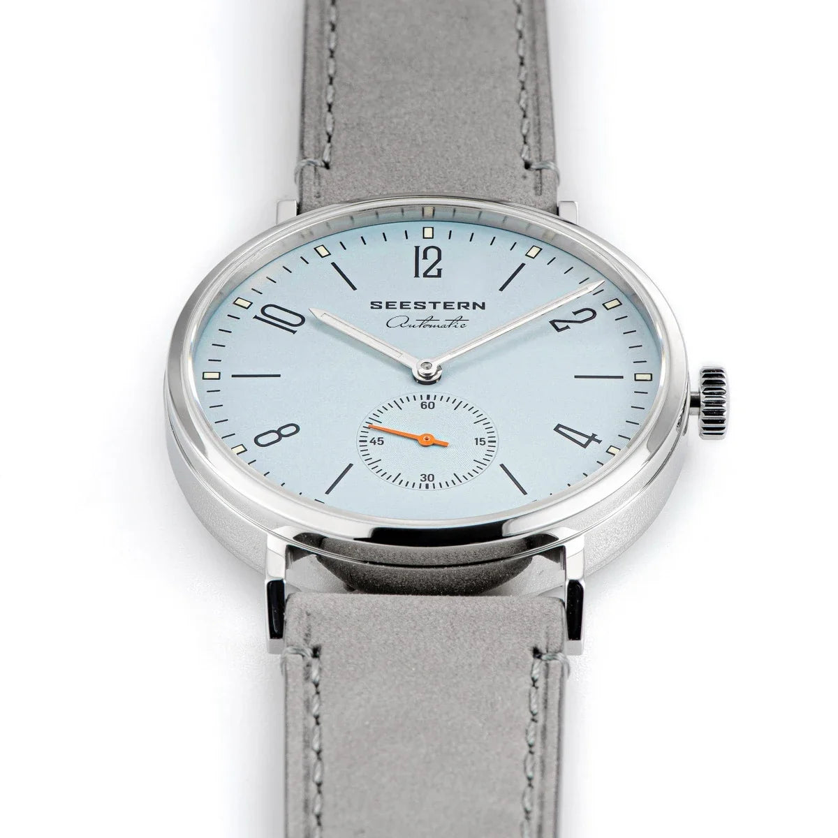 Men's Ultra-Thin Automatic Dress Watch – Stainless Steel Business Watch