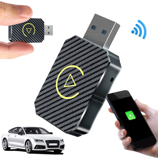 Wireless Carplay Android Auto Adapter Plug & Play Smart AI Box