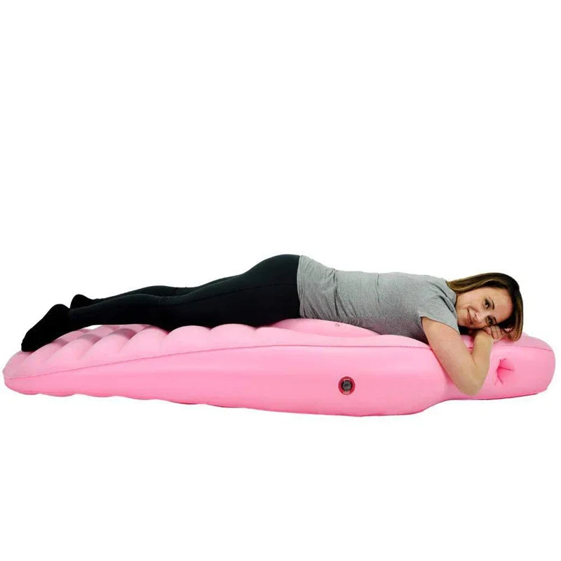 Inflatable Pregnancy Pillow Yoga Mat, Maternity Body Bed Pillow, Sleeping Mat for Pregnant Women