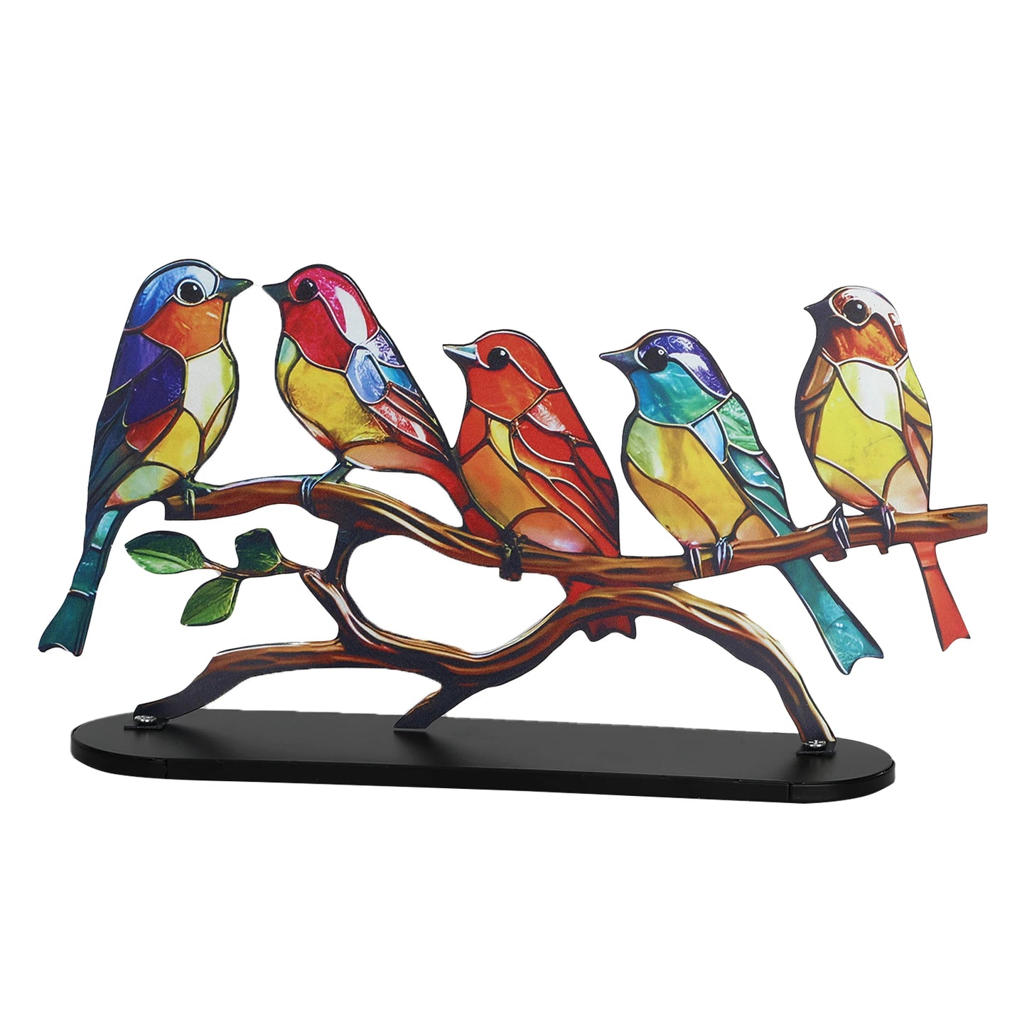 Metal Bird Sculpture Ornaments for Living Room Bedroom Decor
