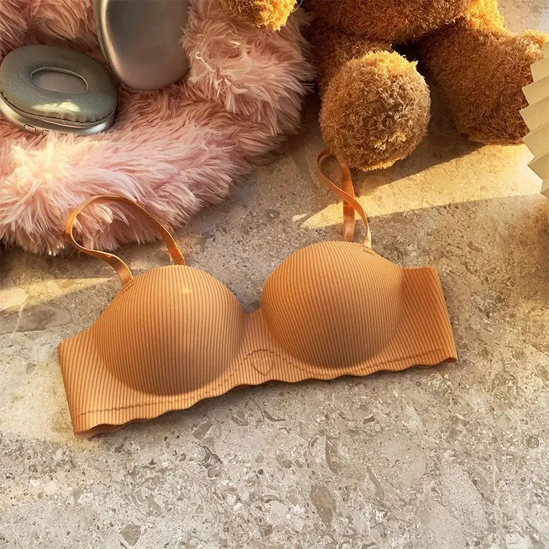 Sexy Push-Up Bras For Women Non-wire Bralette Soft Female Padded Underwear Seamless Bras Invisible Small Chest Bra S-XL