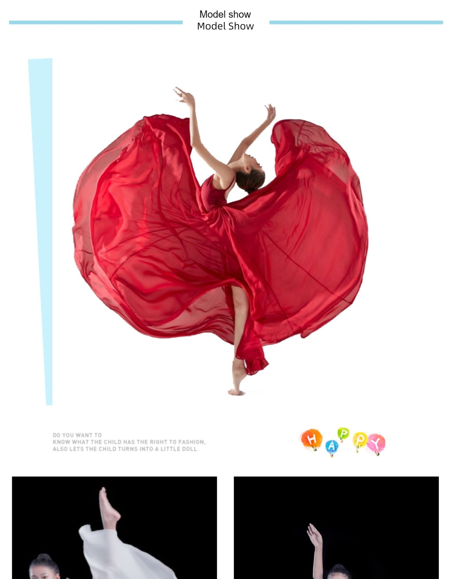 720-Degree Large Hem Half-Length Yarn Dance  Skirt