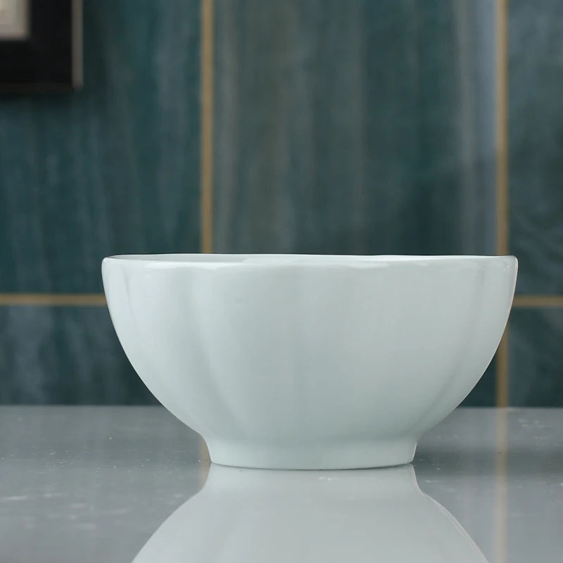 Large Size Cerc Bowl Set Creative Bowl Plate Combination Microwave Se Home Use Single 4 Pieces New 202 Dining Utensils