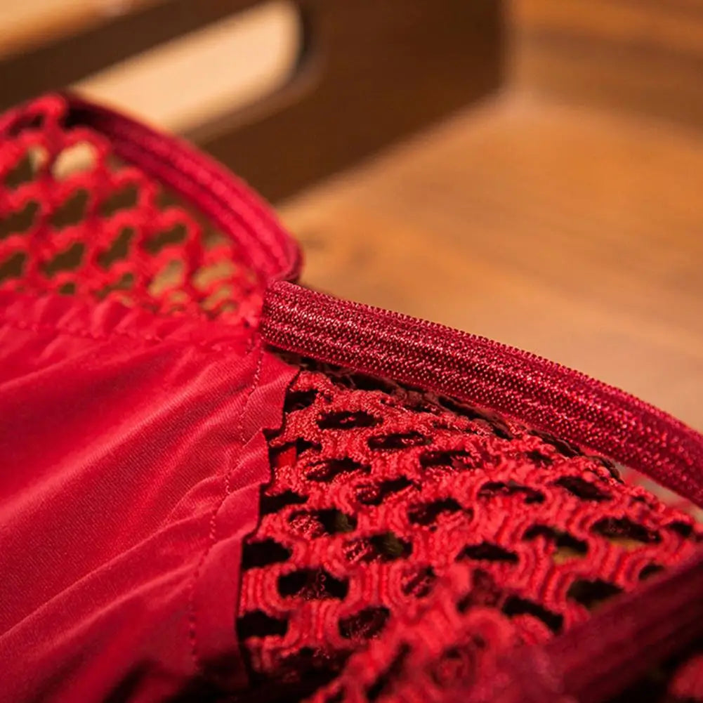 French Style Ladies Daily Sling Thong Solid Color G-string