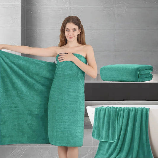 1-4pcs Hotel luxury cotton towels Bamboo Fiber Towels Sets Home Bath Towels Adults