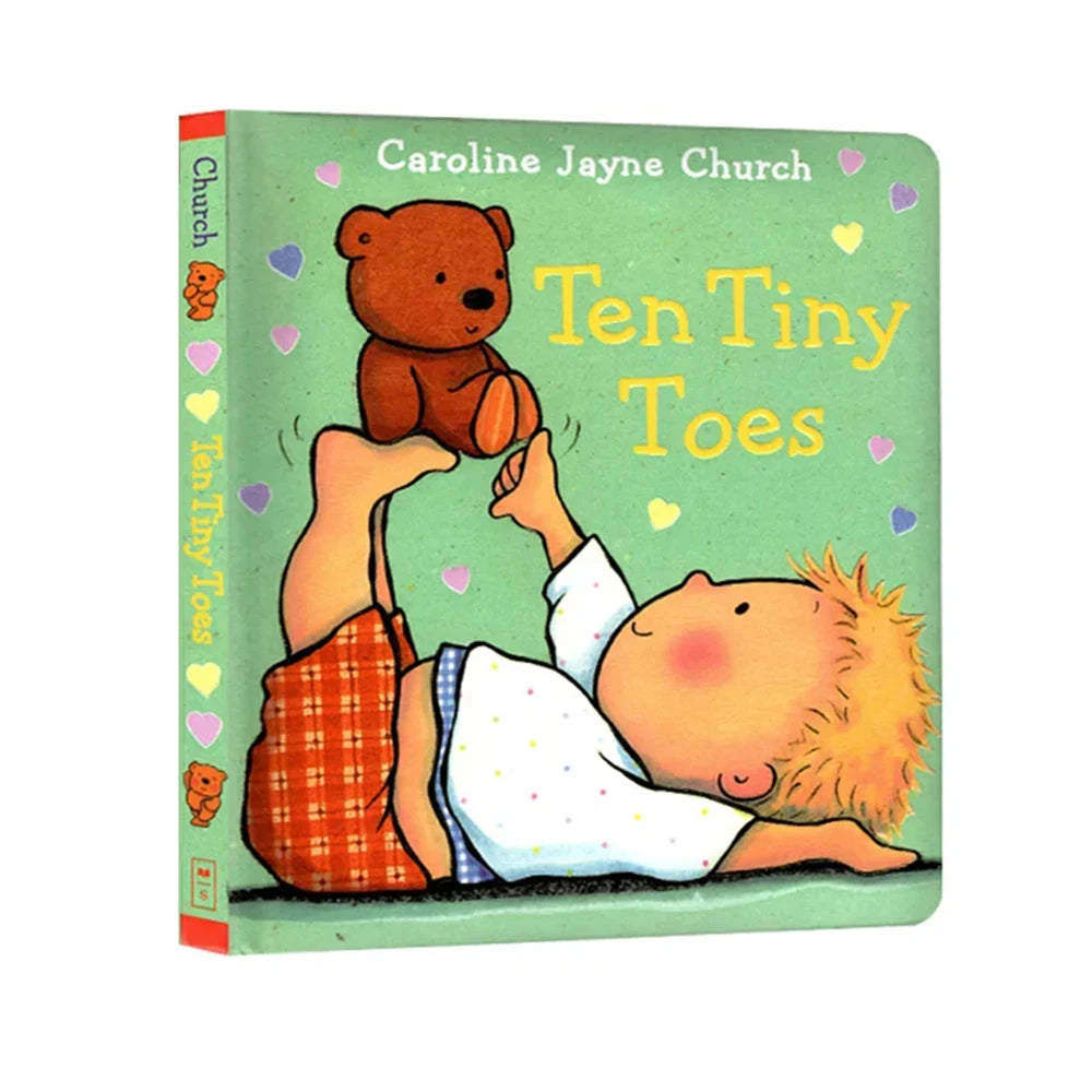 Kids English Picture Cardboard Book Emotions & Feelings Enlightenment Leaning Bedtime Story for Children