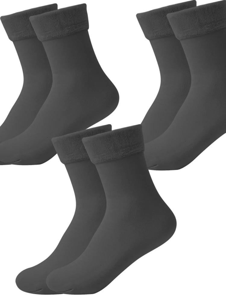 Women Winter Warm velvet Socks