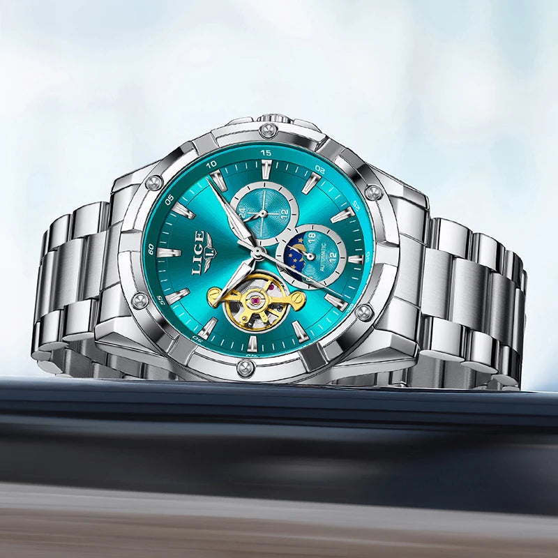 Men's Luxury Sports Waterproof Mechanical Wristwatch