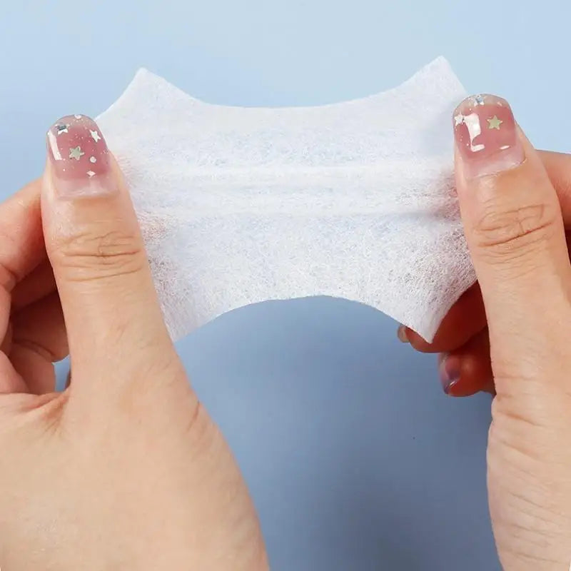 50/100PCS Thin Soft Cotton Pads Stretch Disposable for Face Wash Nail Polish Remover Cosmetic Makeup Tools