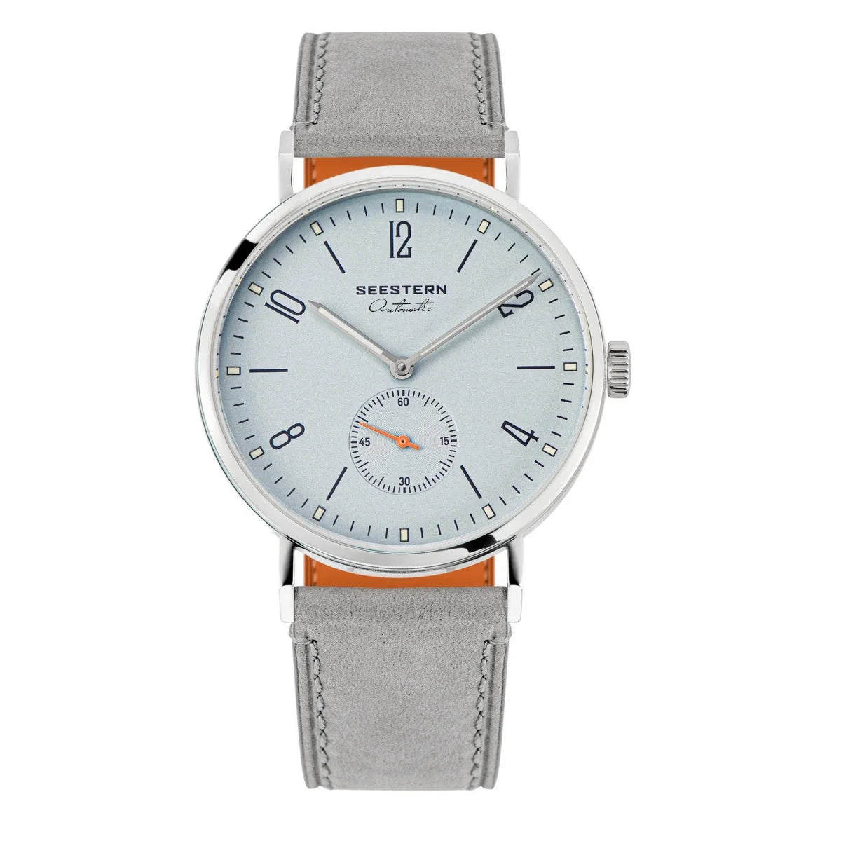 Men's Ultra-Thin Automatic Dress Watch – Stainless Steel Business Watch
