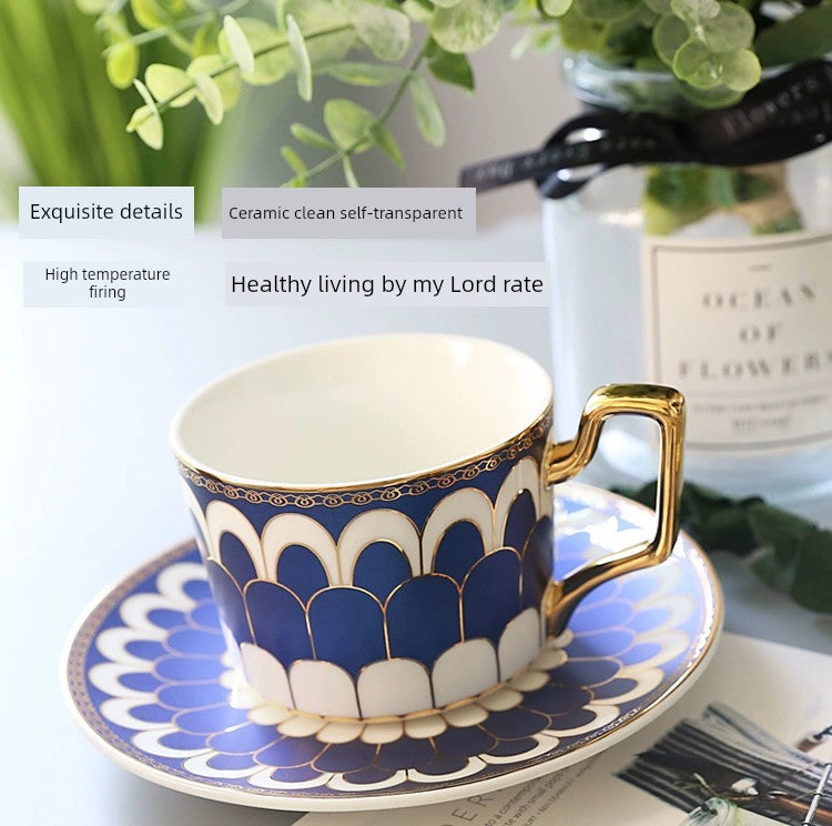 Luxury Gold Plated Ceramic Dinnerware