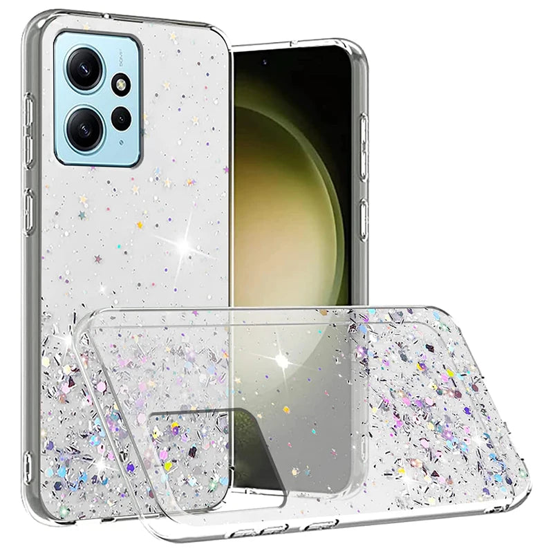 Luxury Glitter Silicone Phone Case Cover