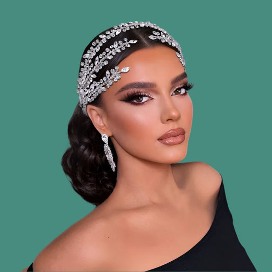 Rhinestone Tiara Bridal Wedding Pageant Headband Hair Accessories