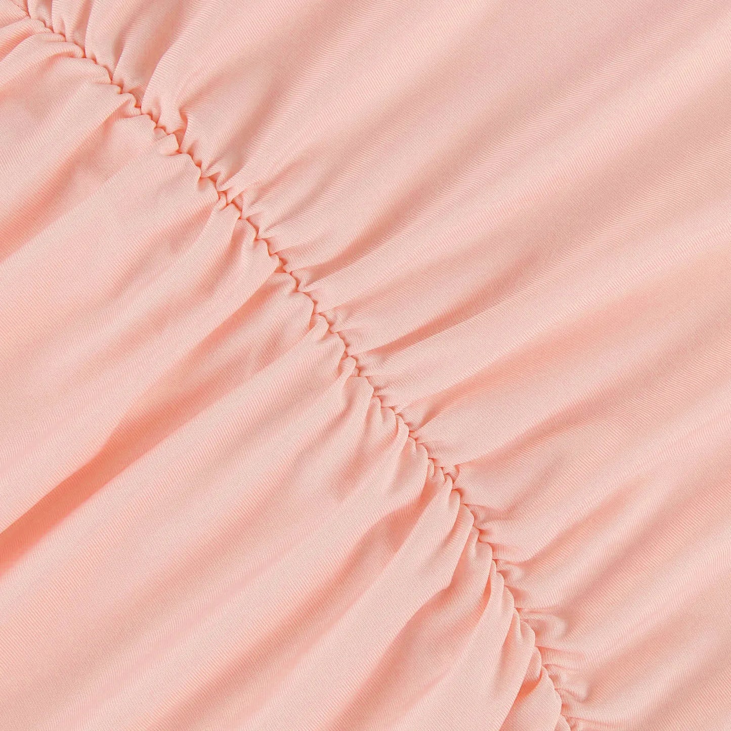 Maternity Dress Short Sleeve Slash Ruffles