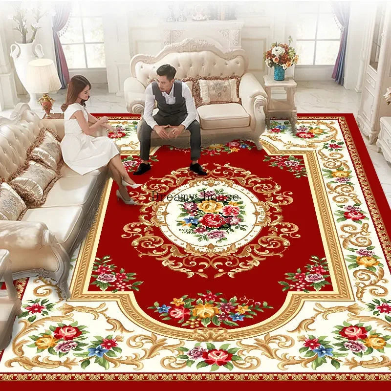 Luxury European Carpets for Living Room, Bedroom 200x300 Home Large Area Rugs Rug Washable