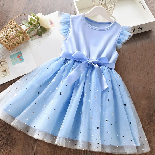 Polka-Dot Summer Dresses for Girls