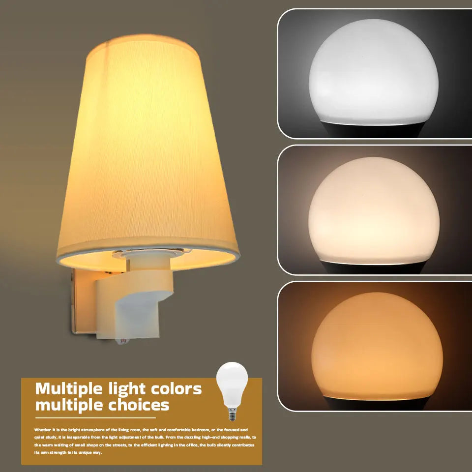 8PCS LED Bulb E27 B22 E14 AC220/110V 3W 6W 9W 12W 15W 18W Brightness and Low Energy Consumption