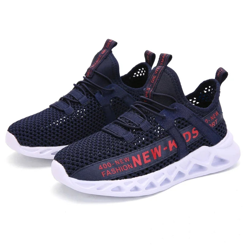 Girl or Boy Light Mesh Sumer Sneakers Shoes 4-6Yrs