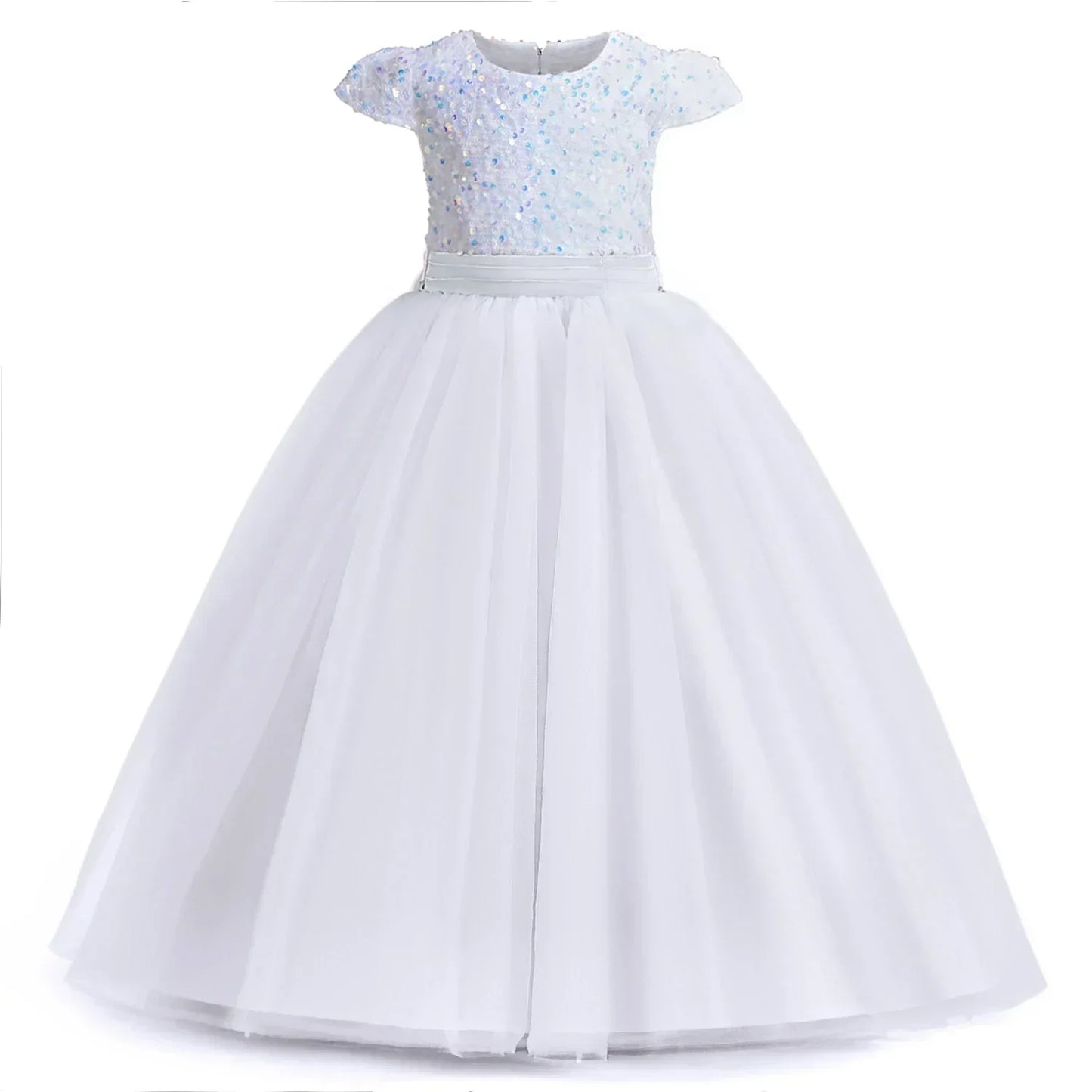 Elegant Girls Long Sequin Princess Dresses