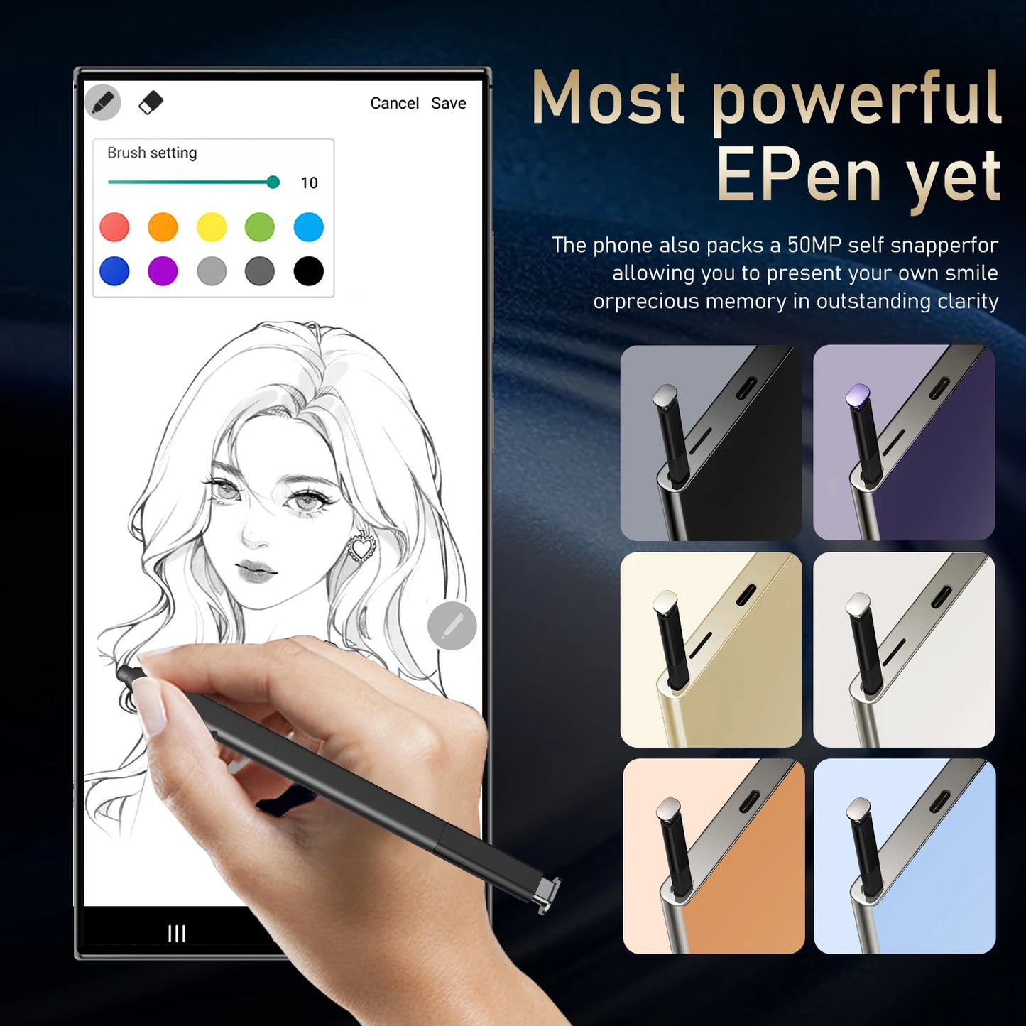 NEW 2026 HOT Pad S25 ultra Tablet PC 7.3 inch HD 4K Android 14 22GB+2TB 8000mAh Battery 4G 5G Dual Sim Card WiFi GPS Google Tab