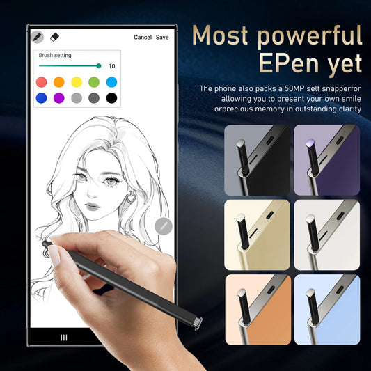 NEW 2026 HOT Pad S25 ultra Tablet PC 7.3 inch HD 4K Android 14 22GB+2TB 8000mAh Battery 4G 5G Dual Sim Card WiFi GPS Google Tab