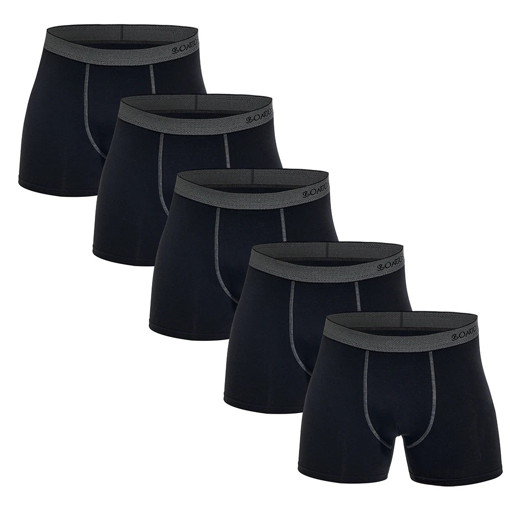 5pcs Pack Men Cotton Underwear Boxers