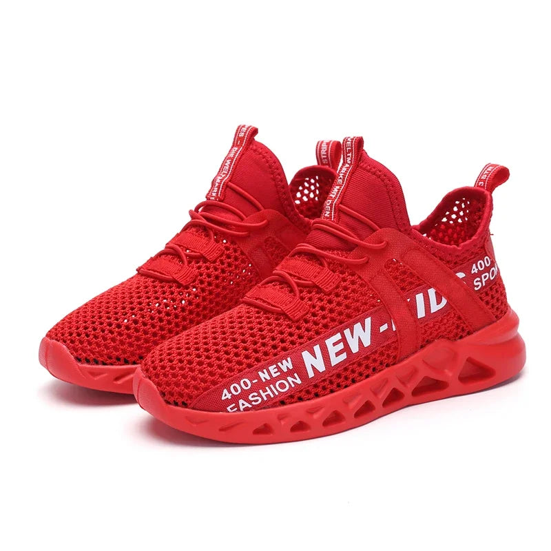 Girl or Boy Light Mesh Sumer Sneakers Shoes 4-6Yrs