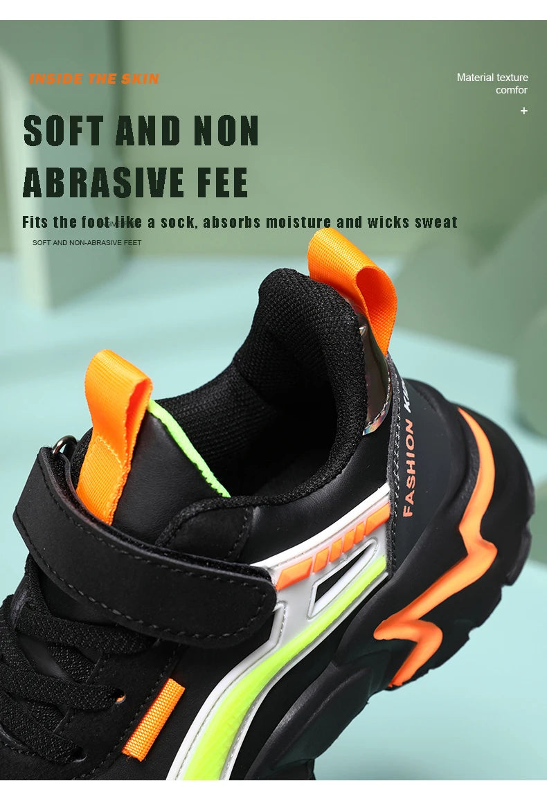 Kids Casual walking Boys Soft Sole Non-slip Outdoor Shoes Sneakers Shoes