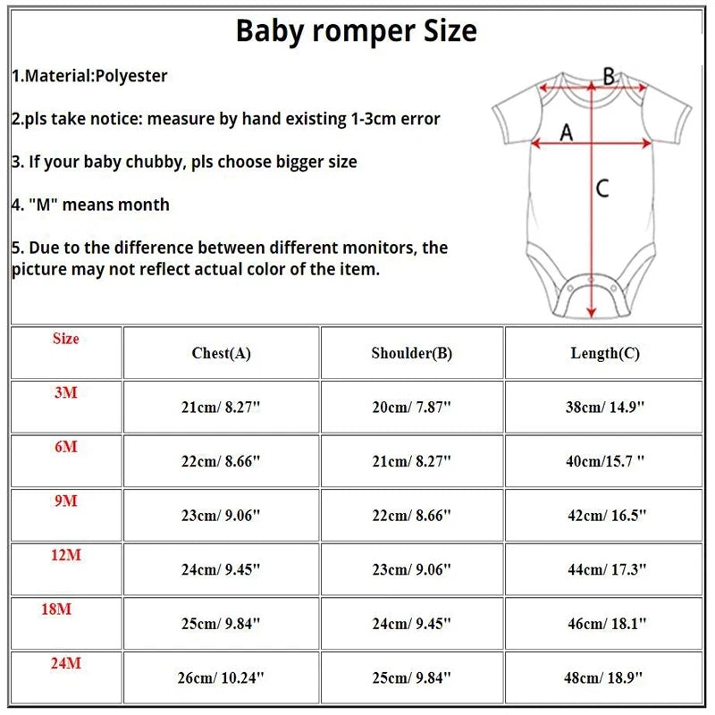 Twins Summer Newborn Baby Bodysuit Short Sleeve Unisex Boy Girls Jumpsuit