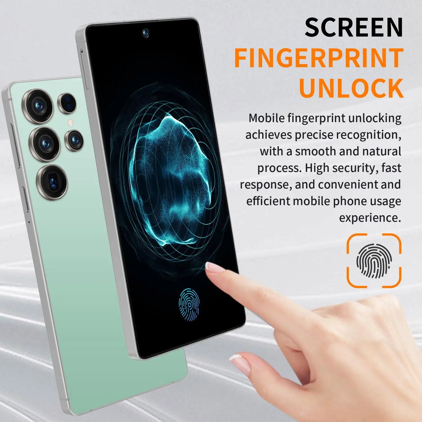 2025 Original Pad S27 ultra Smart Phone 7.3 inch HD 4K Android 15 22GB+2TB 8000mAh Battery 4G 5G Dual Sim Card WiFi GPS Google Tab