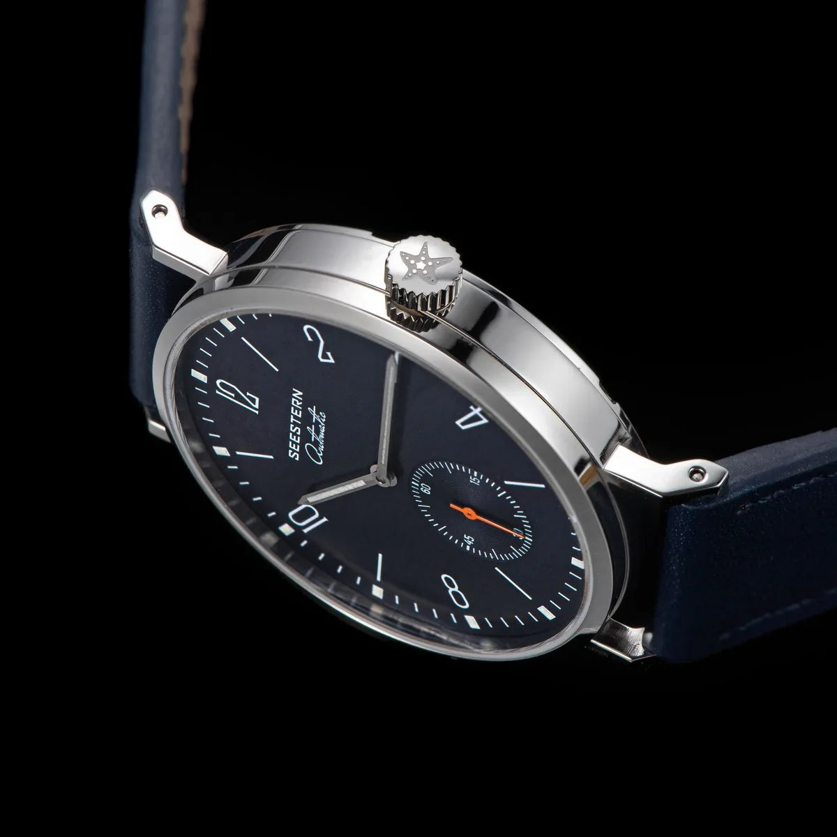 Men's Ultra-Thin Automatic Dress Watch – Stainless Steel Business Watch