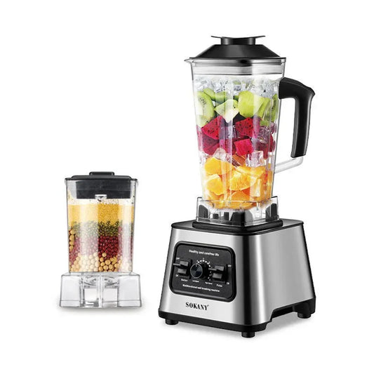 Houselin 6000W Powerful Blender, Smoothie Maker Table Blender with 2.5L Container, Professional Blender Mixer for Ice,Nut,Fruit