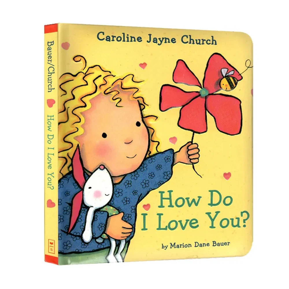 Kids English Picture Cardboard Book Emotions & Feelings Enlightenment Leaning Bedtime Story for Children