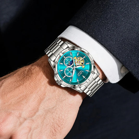 Men's Luxury Sports Waterproof Mechanical Wristwatch
