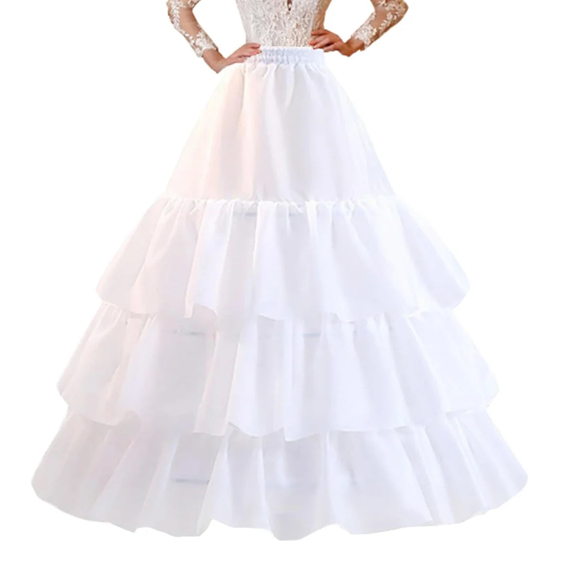 Bridal Wedding Petticoat Underskirt Ball Gown Crinoline Slip Underskirt Petticoats